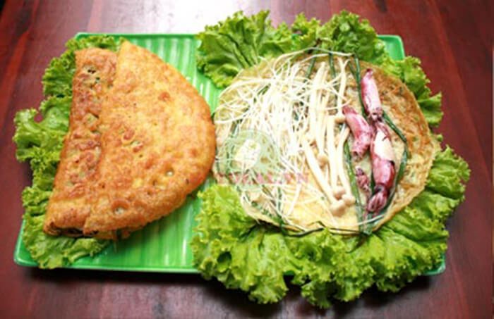 Quán Bánh Xèo Mực Ngon Ở Nha Trang