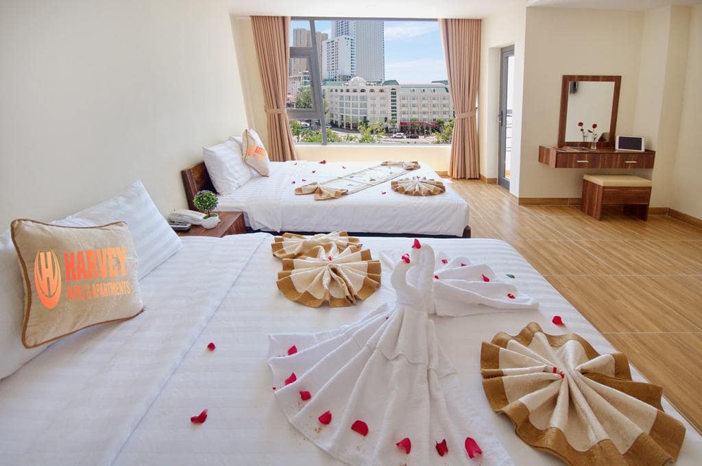 khách sạn nha trang 3 sao gần biển - Harvey Hotel & Apartments Nha Trang