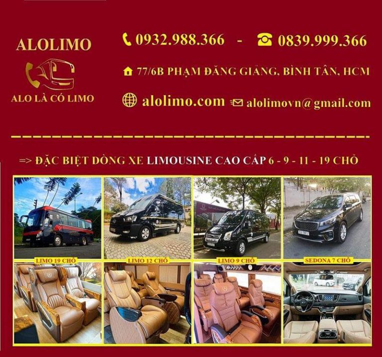 Thuê xe limousin tại Alolimo
